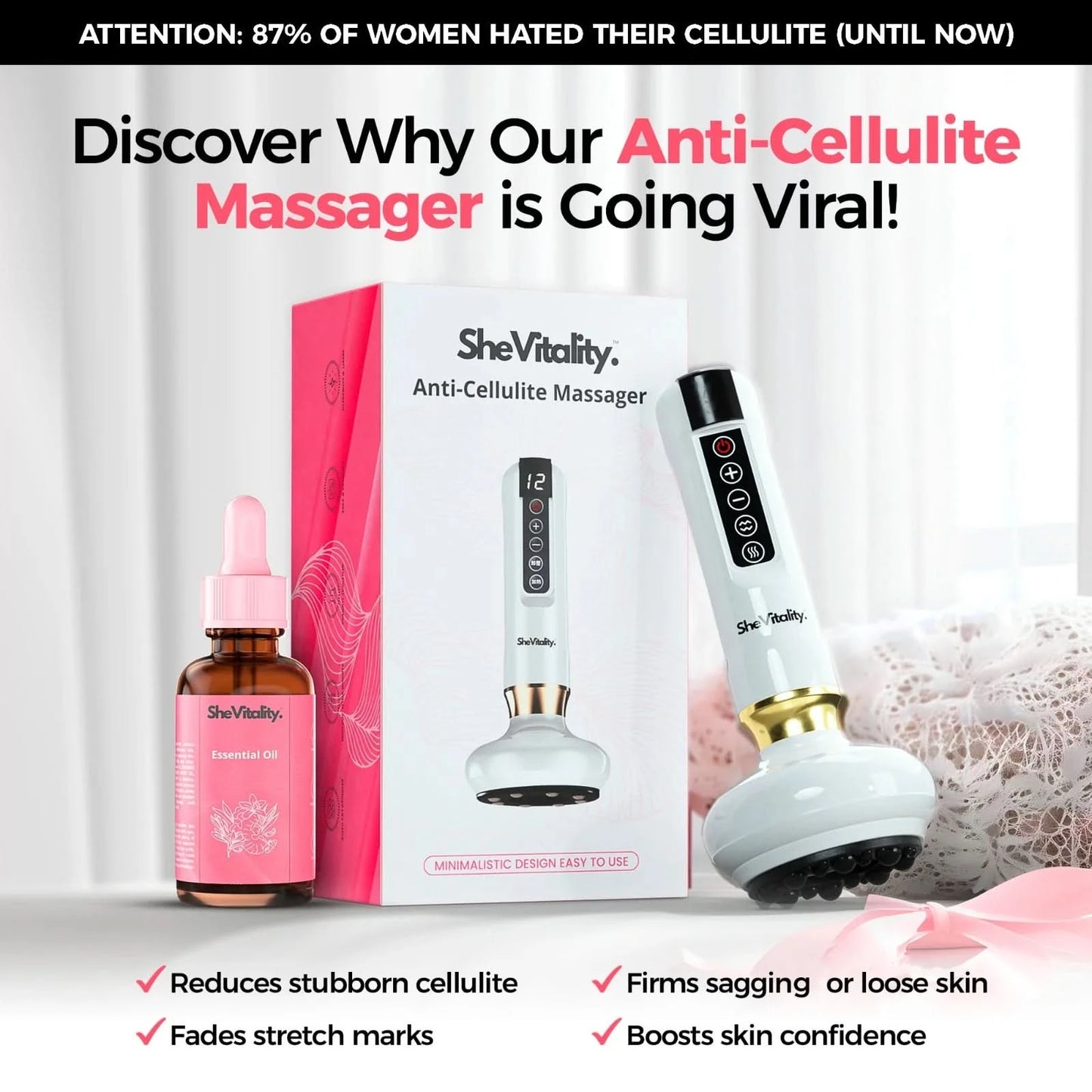 SheVitality™ Cellulite Relief Kit
